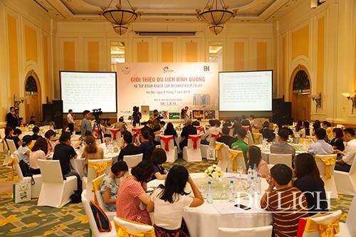 Chương trình có sự tham dự của 50 doanh nghiệp lữ hành Hà Nội và gần 40 cơ quan báo chí